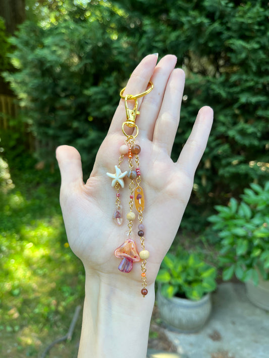 love you this mush – bag charm